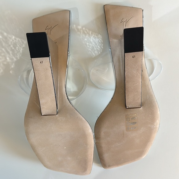 Giuseppe Zanotti reflective clear wedge heel - Picture 4 of 6